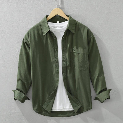 Elegancka Koszula Długie Rękawy For Men | Jorven 0