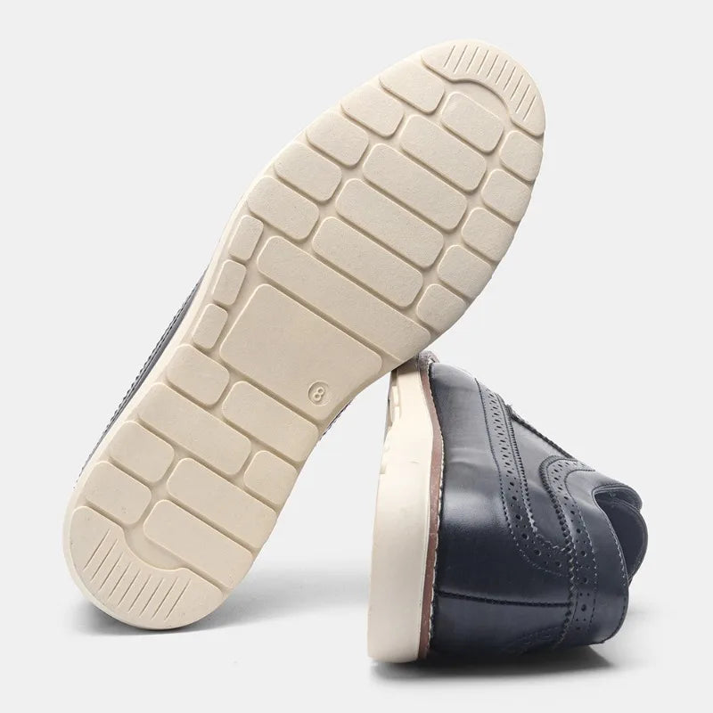 Eleganckie Skórzane Buty For Men | Jorven 6